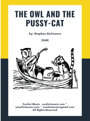 Book cover for The Owl And The Pussy-Cat (SAB)