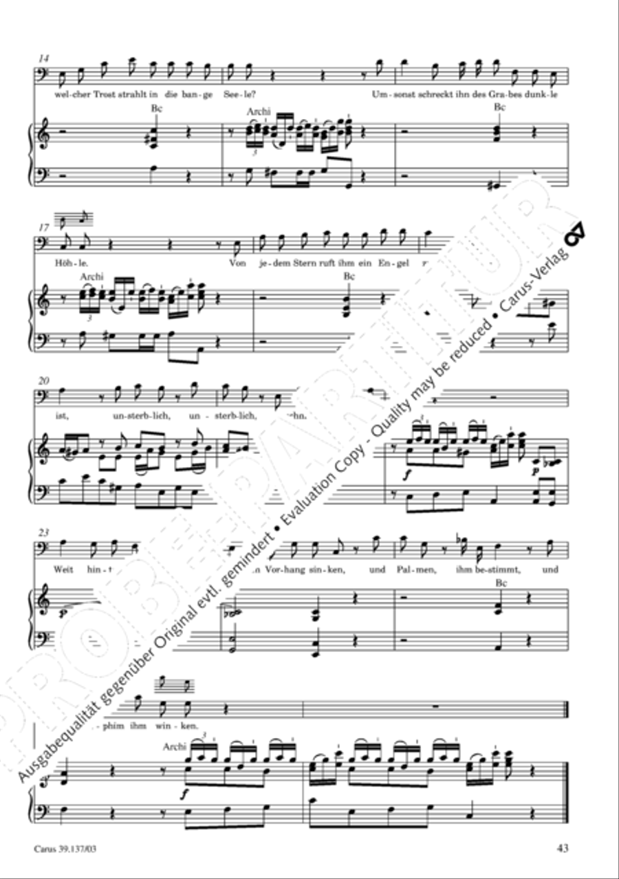 Die Tageszeiten 4-Part scores gallery preview page 44
