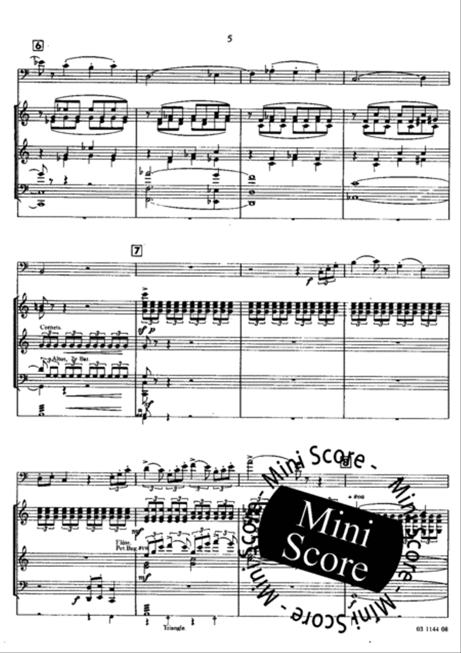 Concert Pour Trombone Concert Pour Trombone Concert Band scores gallery preview page 9