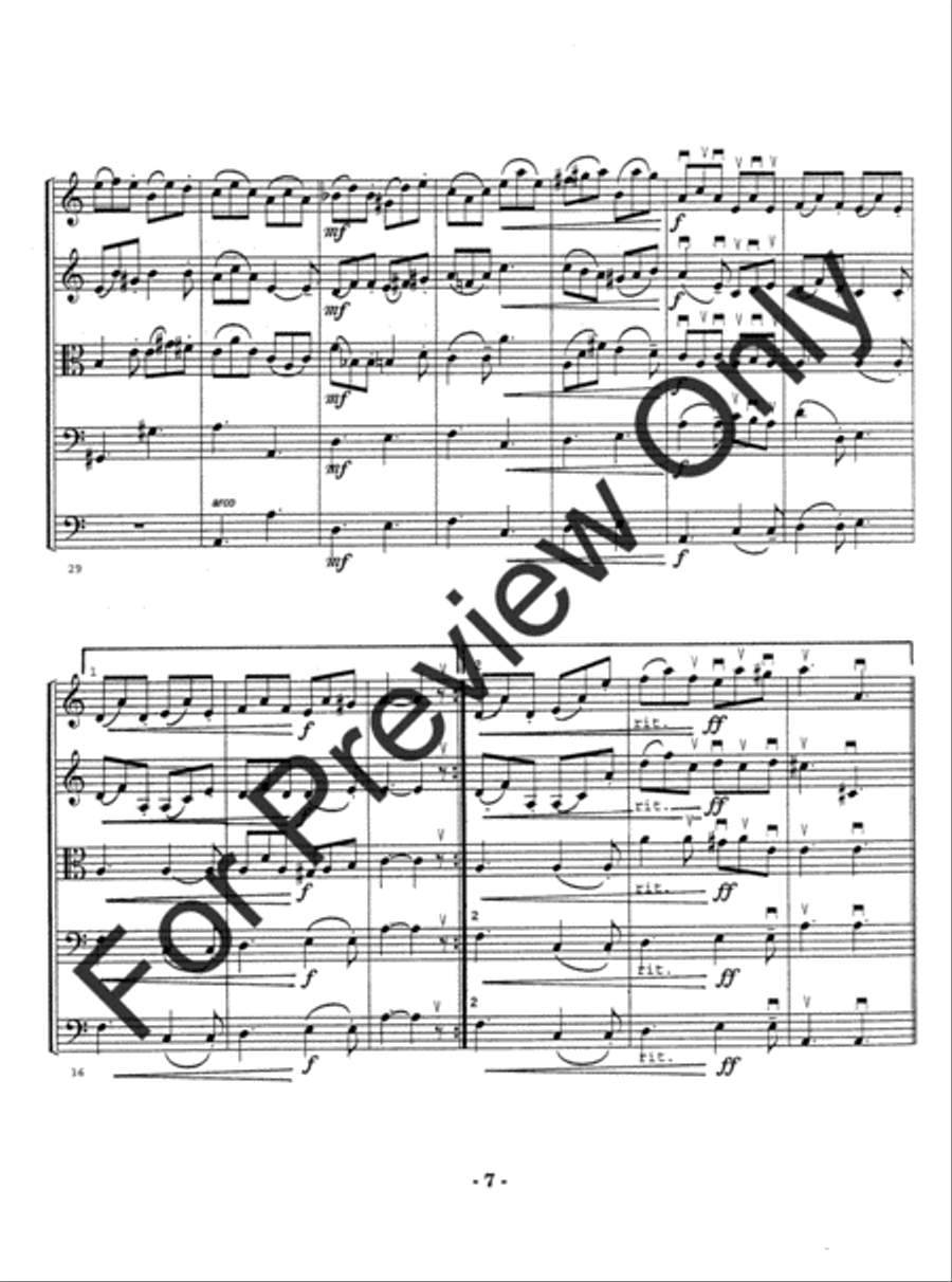 Three Corelli Dances (Score)