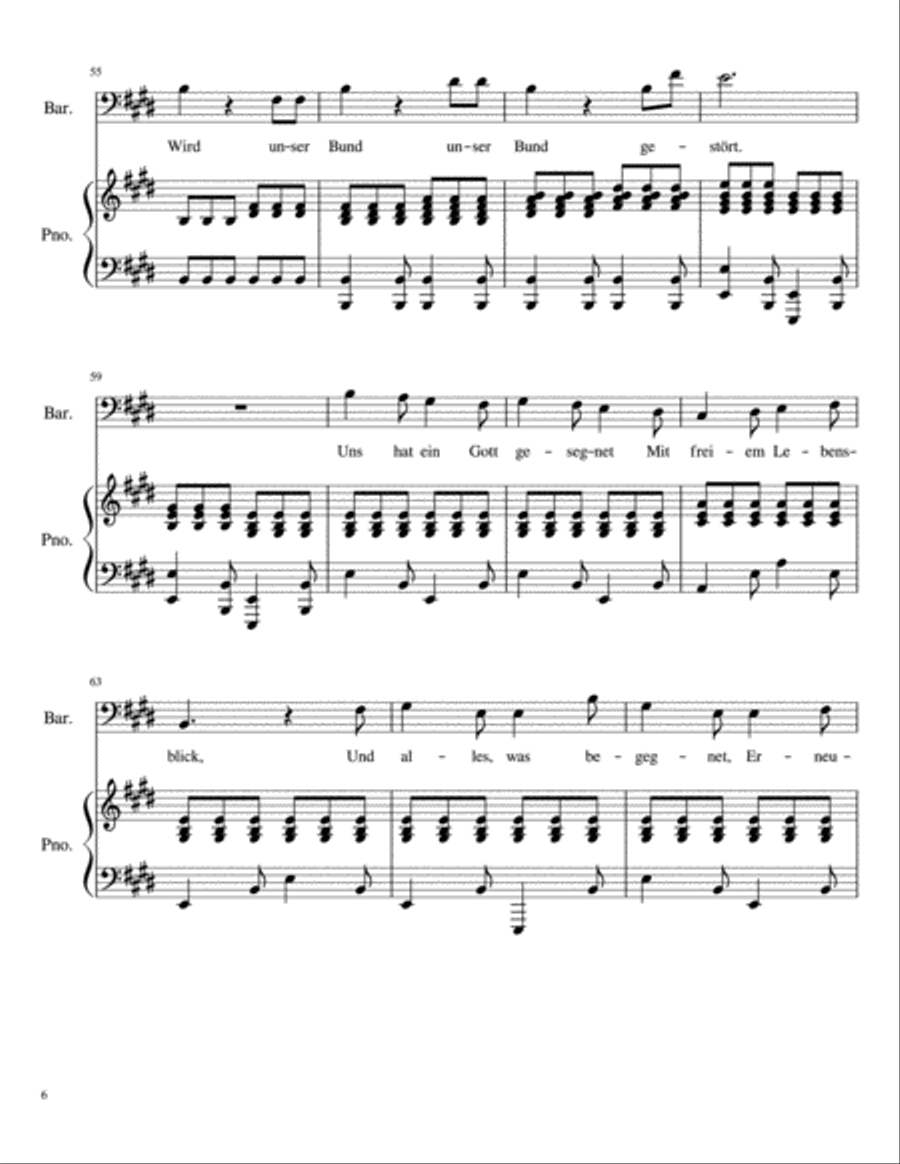 Bundeslied Voice Solo scores gallery preview page 6