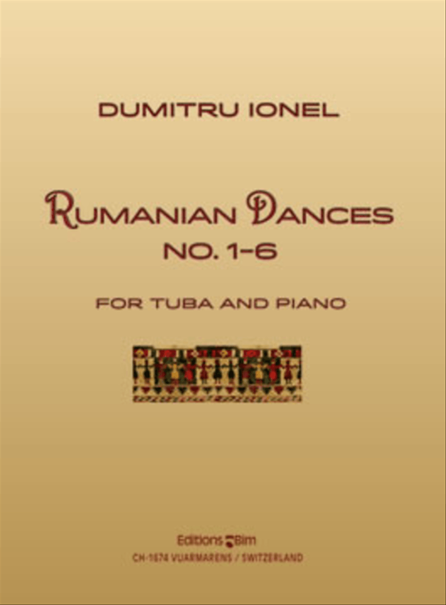 Rumanian Dances No. 1 - 6 Tuba scores gallery preview page 1