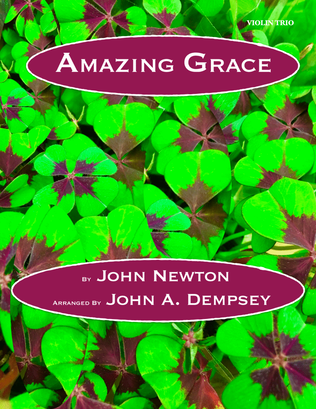 Book cover for Amazing Grace (Violin Trio)