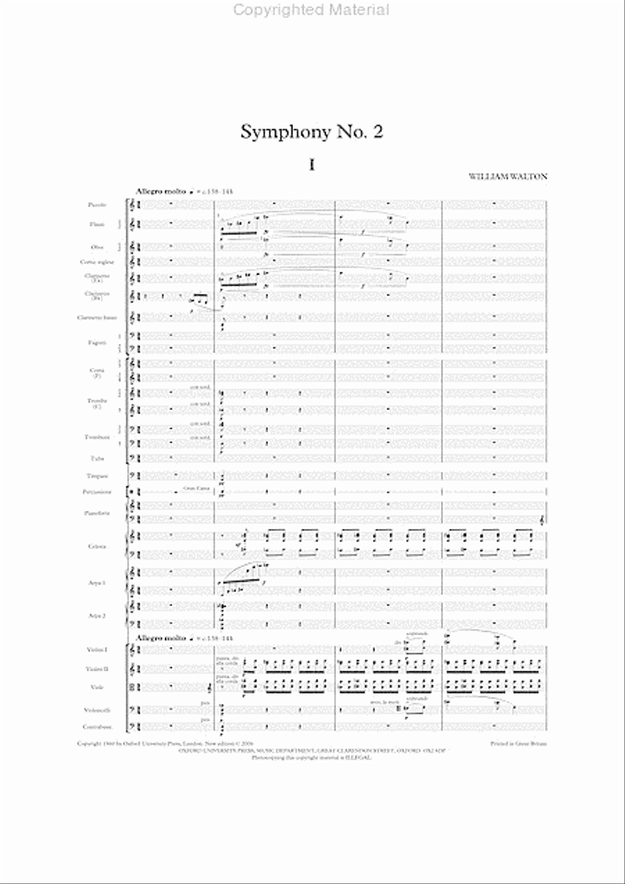 Symphony No. 2 Full Orchestra scores gallery preview page 2