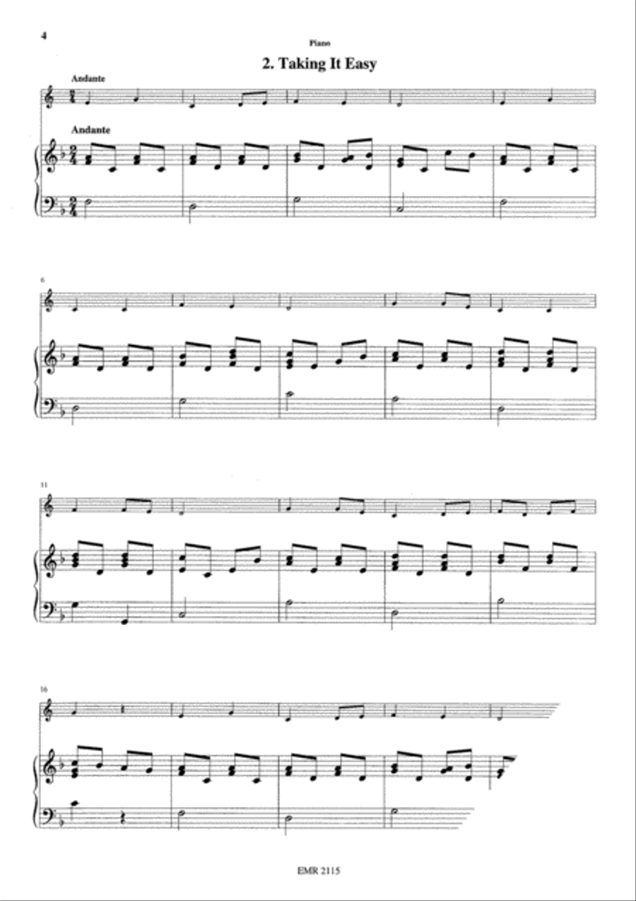 Three Easy Piece Horn scores gallery preview page 4