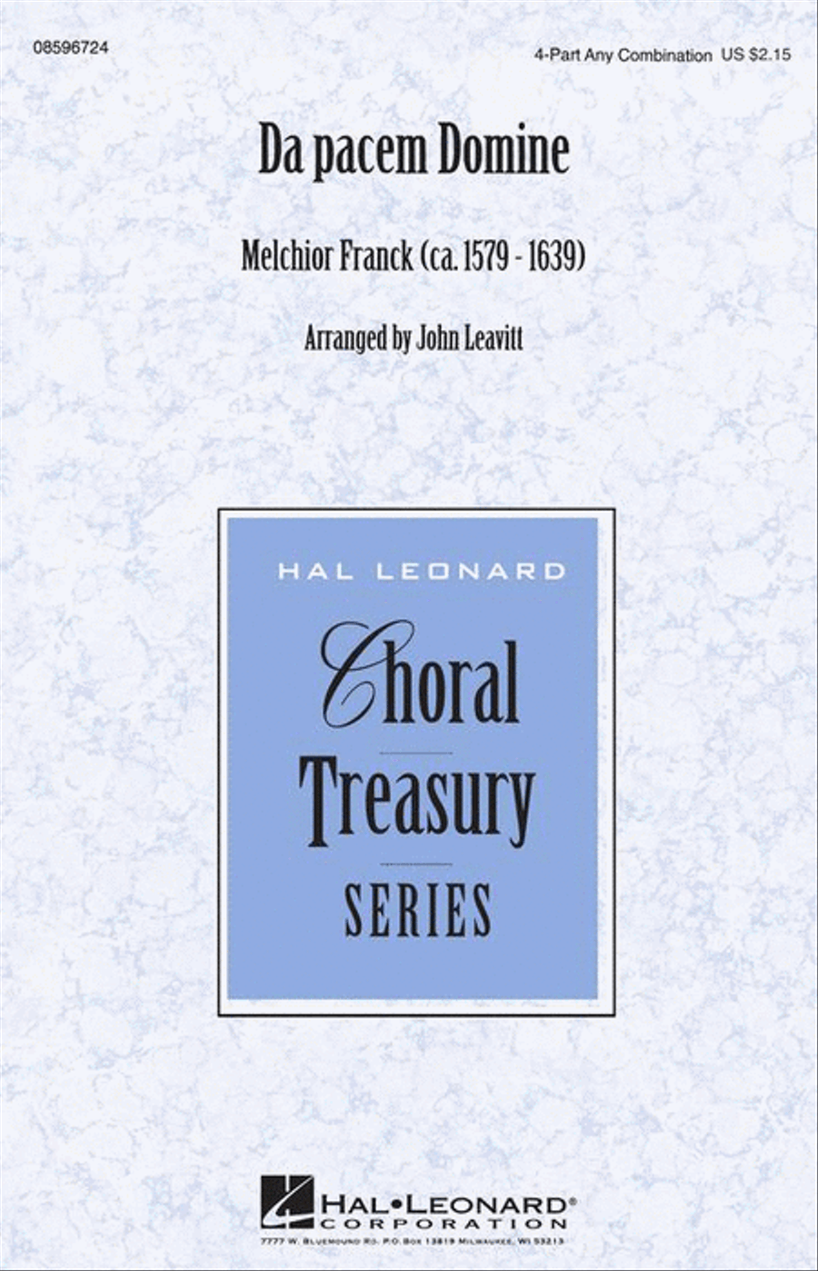Da pacem Domine 4-Part scores gallery preview page 2