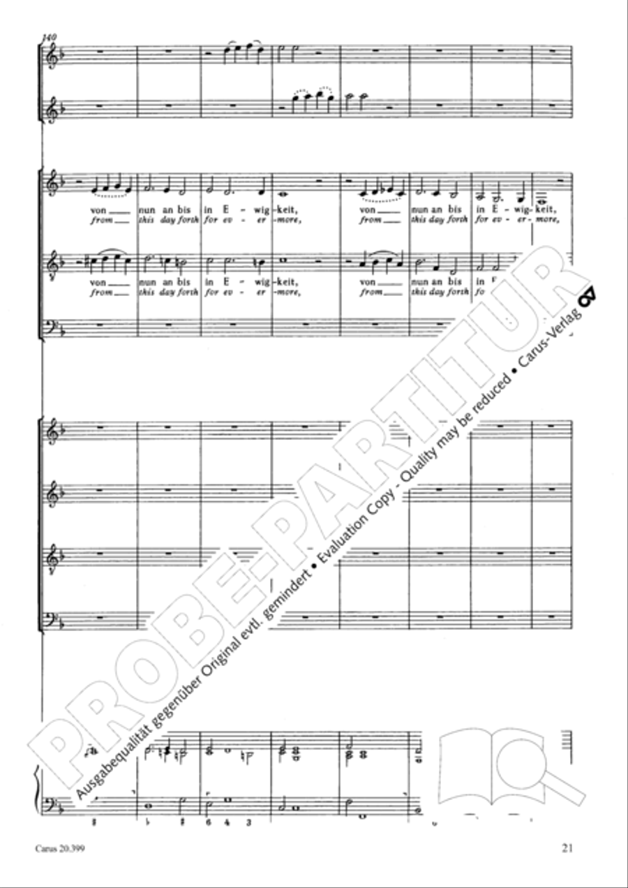 I lift up mine eyes (Ich hebe meine Augen auf zu den Bergen) ATB scores gallery preview page 22