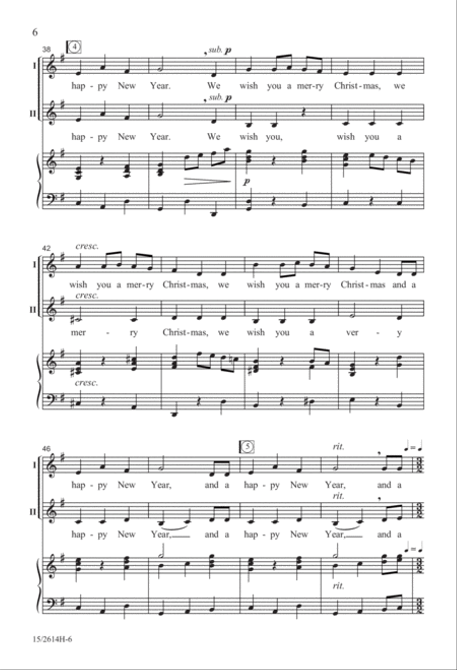 Have a Merry One! 2-Part scores gallery preview page 7