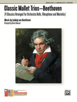 Book cover for Classic Mallet Trios -- Beethoven