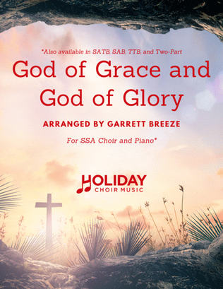 God of Grace and God of Glory (SSA)