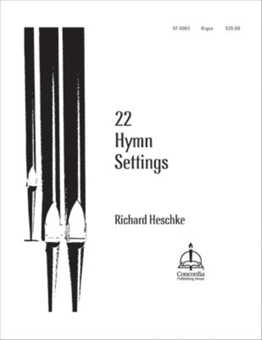 22 Hymn Settings 22 Hymn Settings Organ scores gallery preview page 1