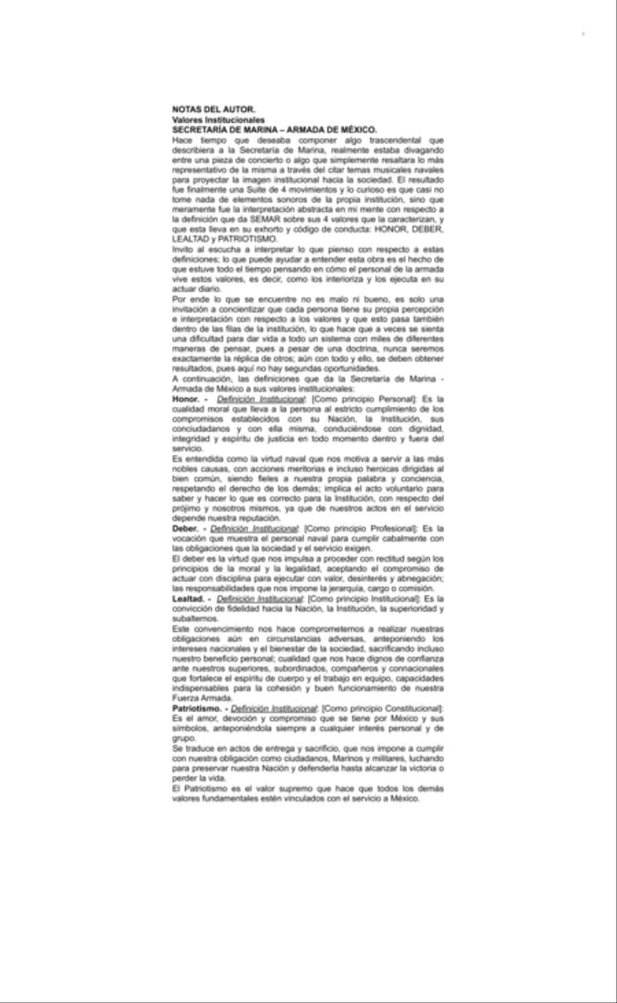 Suite No.1 
