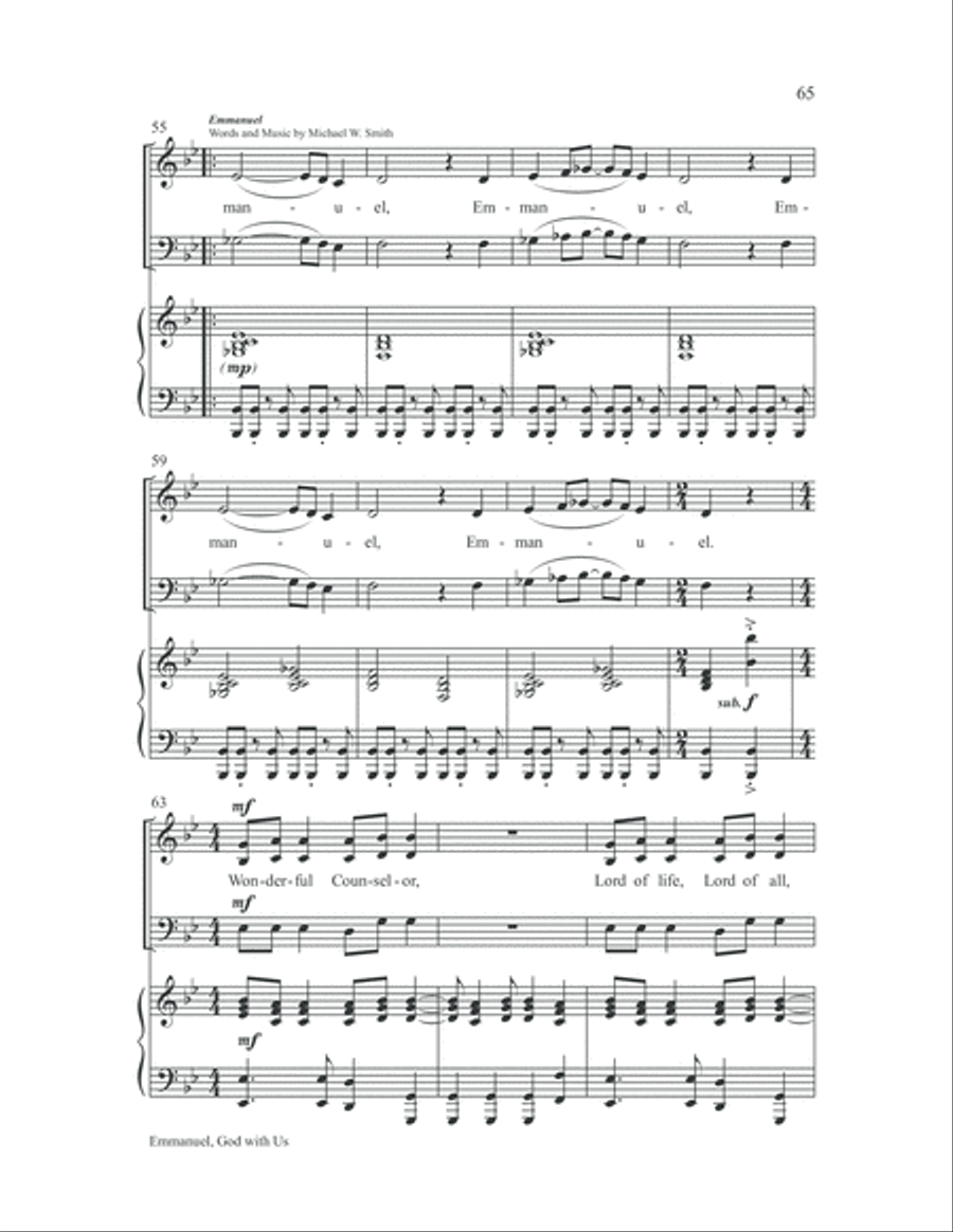 Easy Settings 2 3-Part scores gallery preview page 67