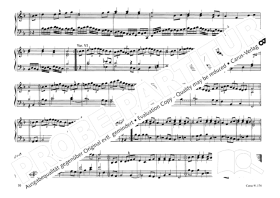 Estendorffer: Orgelwerke II (Organ Works II) Organ Solo scores gallery preview page 13