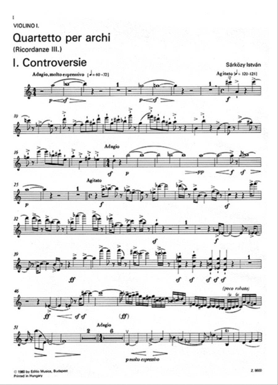 Streichquartett Streichquartett String Quartet scores gallery preview page 3