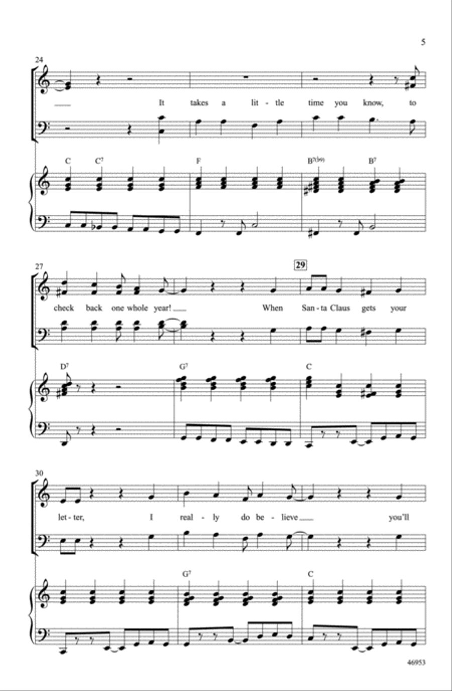Rockin' Holidays! Choir scores gallery preview page 4