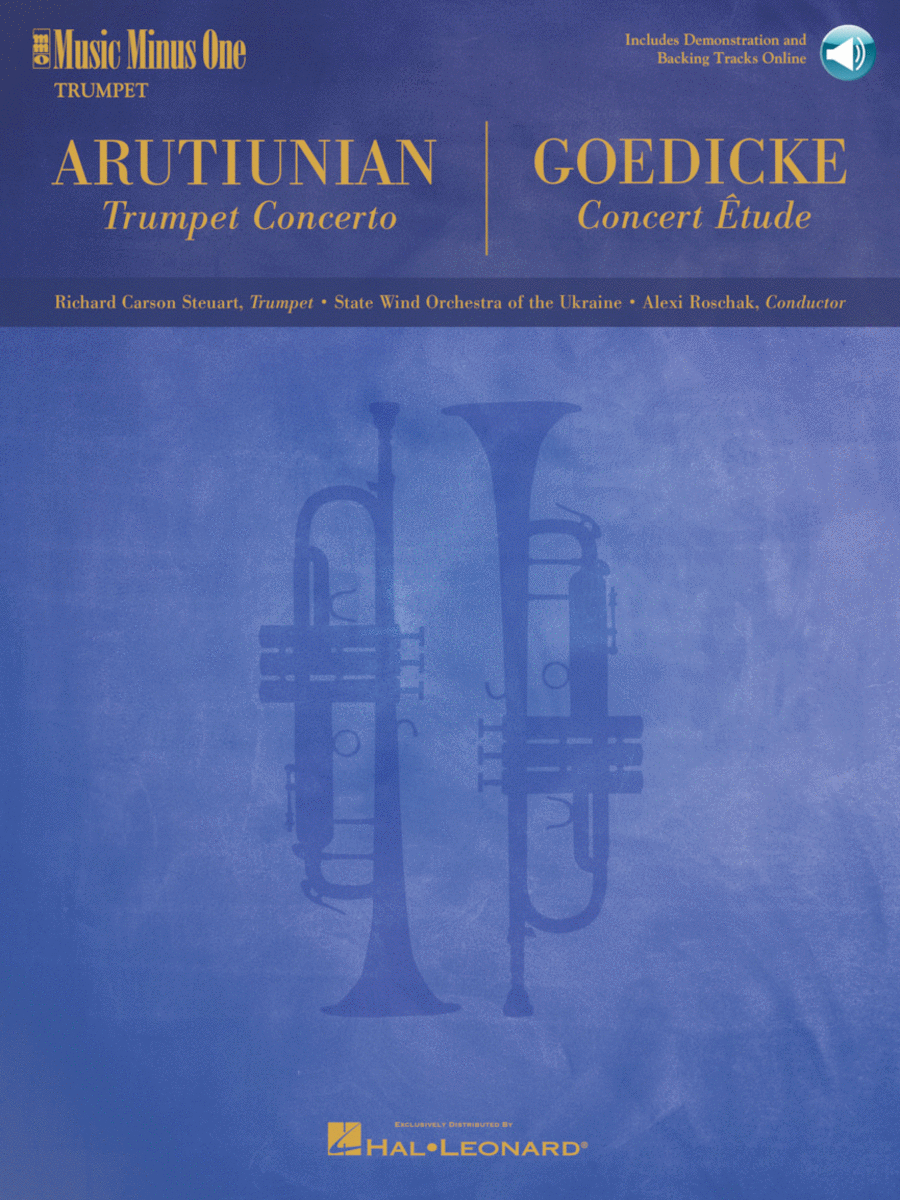 ARUTIUNIAN Concerto for Trumpet/Cornet and Concert Band; GOEDICKE Concert Etude