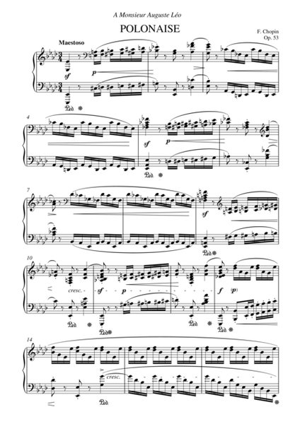 Polonaise in A-flat major, Op.53