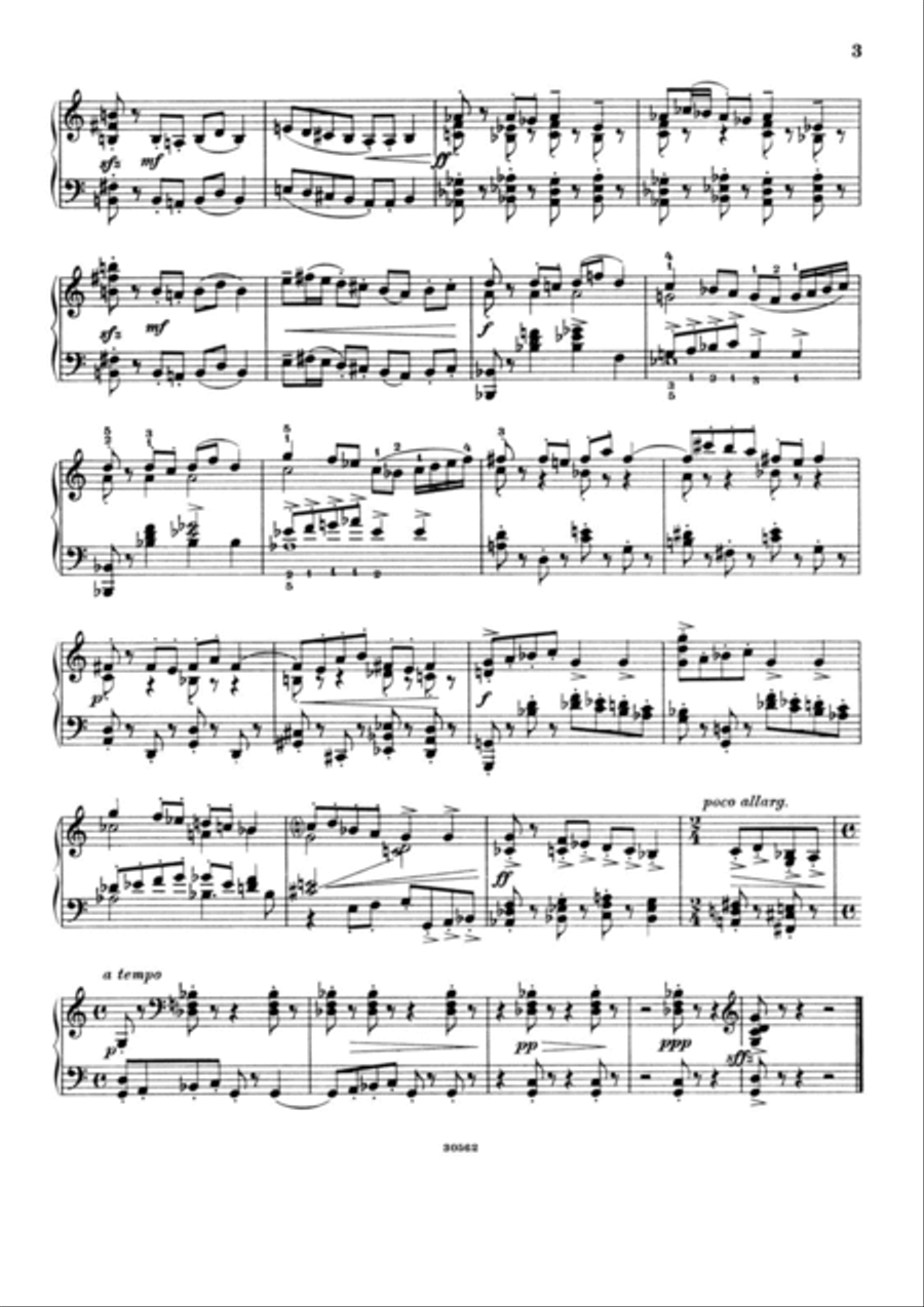 Bagatelles Op. 12 Bagatelles Op. 12 Piano Solo scores gallery preview page 3