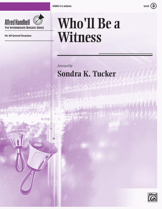 Book cover for Who'll Be a Witness