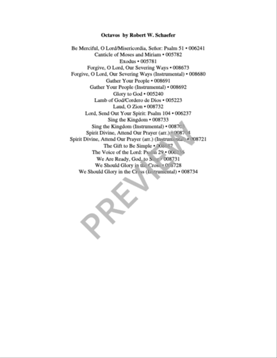 Lamb of God/Cordero De Dios Piano and Keyboard scores gallery preview page 4