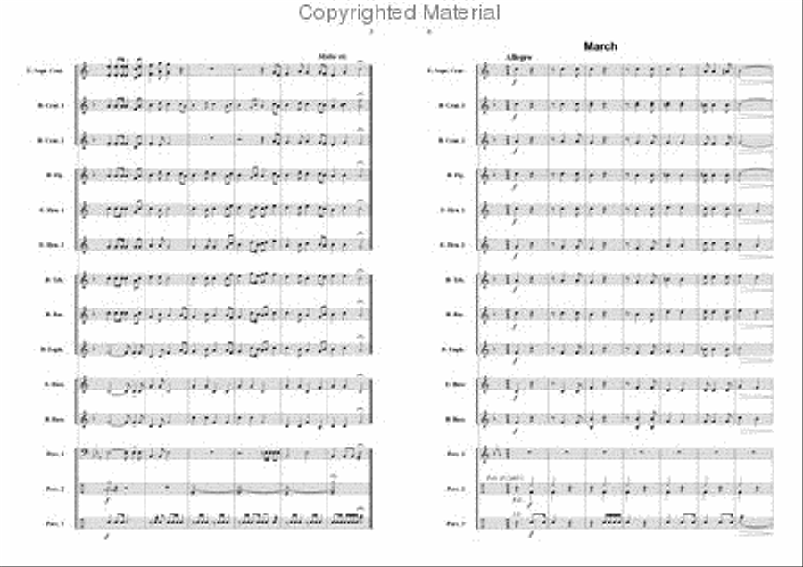 Let's Celebrate Let's Celebrate Brass Band scores gallery preview page 3