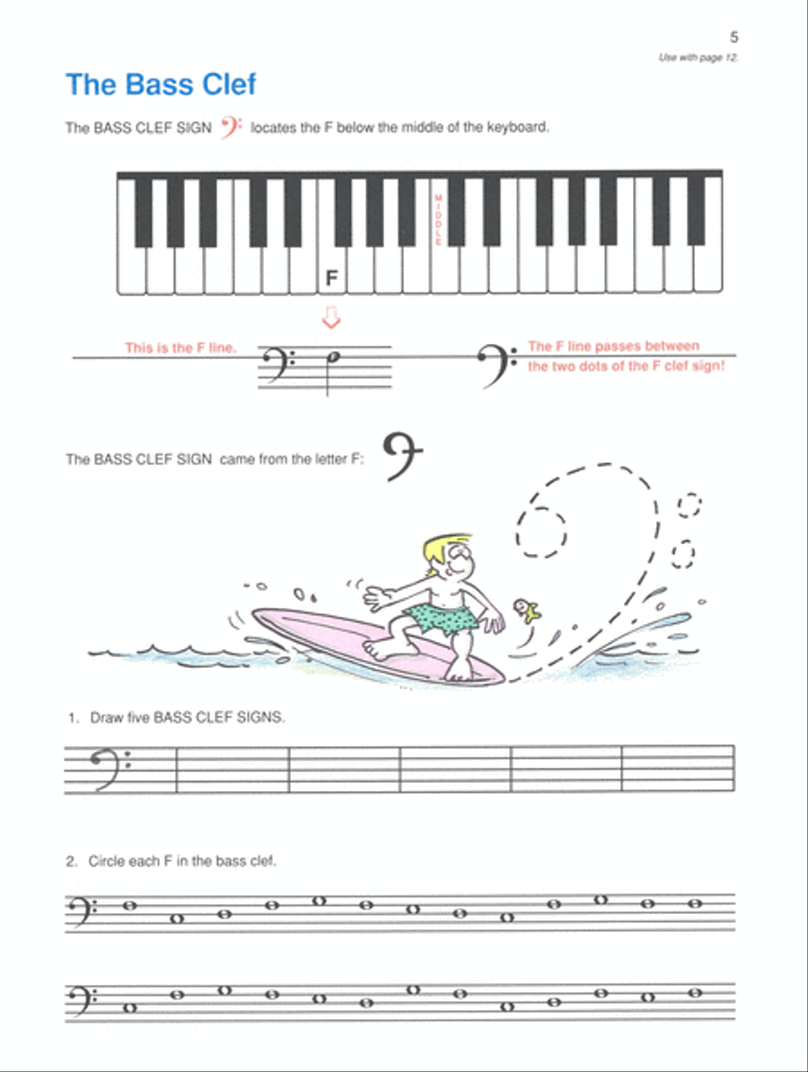 Alfred's Basic Piano Library Notespeller Complete Piano Method scores gallery preview page 2