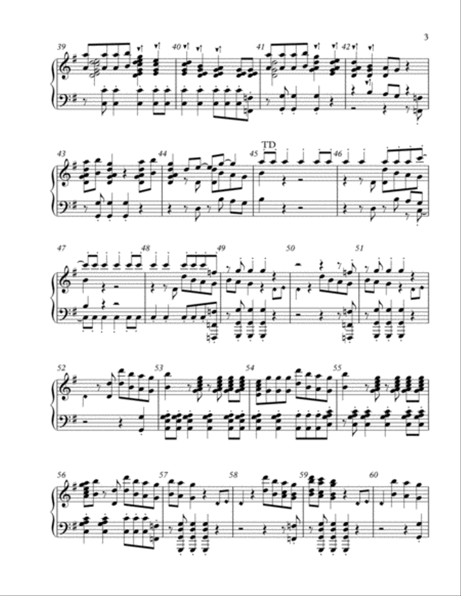 Shake It Off Handbell Choir scores gallery preview page 3