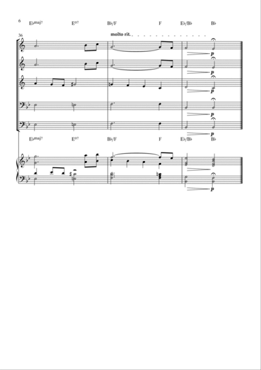 Love Theme (tema D'amore) Horn scores gallery preview page 6