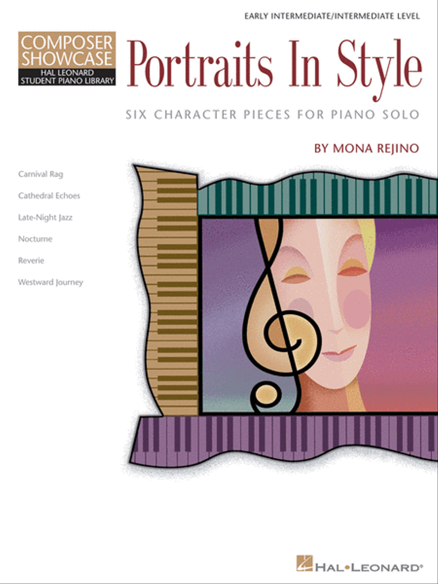 Portraits in Style Piano Method scores gallery preview page 1
