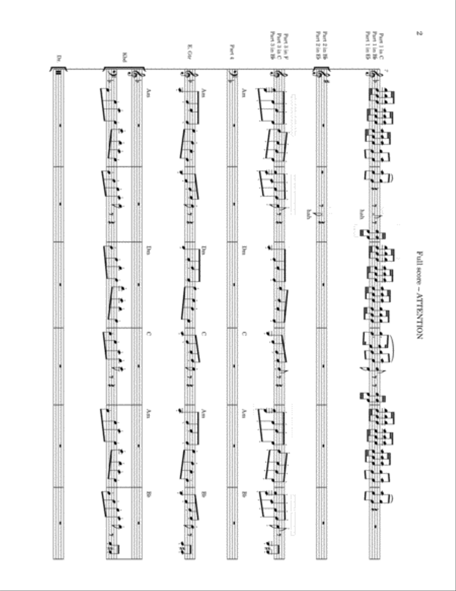 Attention Small Ensemble scores gallery preview page 2
