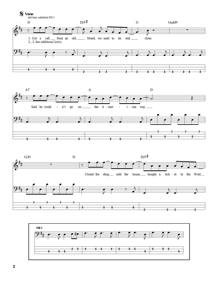 My Life My Life Acoustic Guitar scores gallery preview page 2