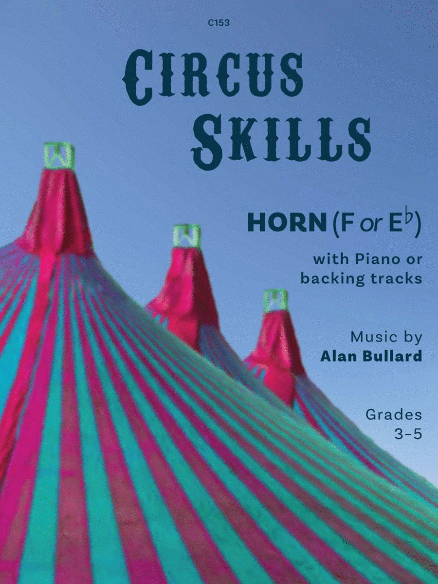 Circus Skills for Horn (F or Eflat) Piano Accompaniment scores gallery preview page 1