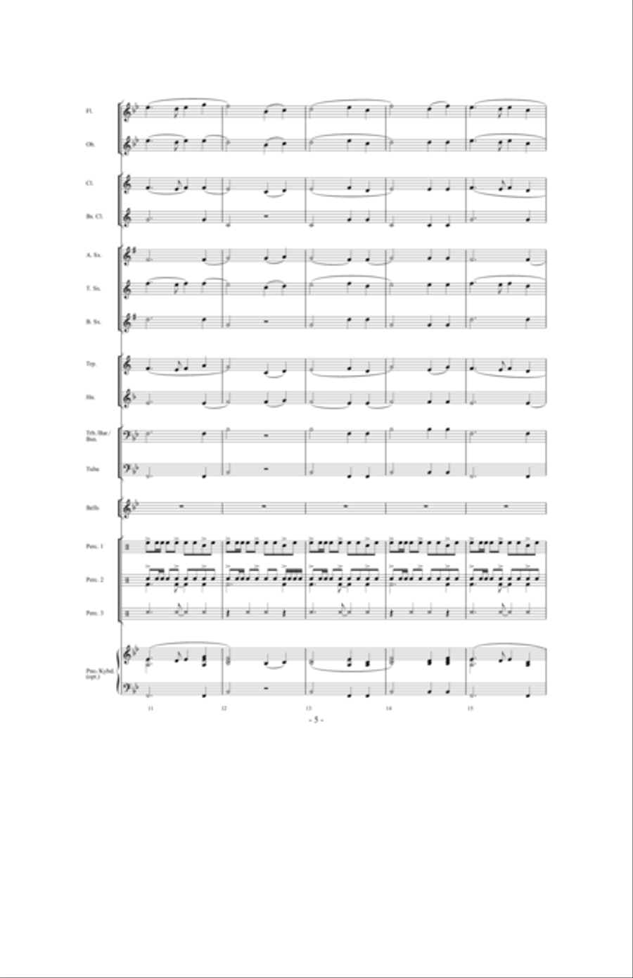 Mi Casa Es Su Casa Mi Casa Es Su Casa Concert Band scores gallery preview page 4