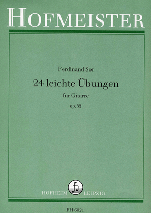 Book cover for 24 leichte Ubungen, op. 35