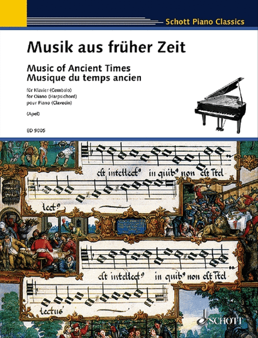 Music of Ancient Times Harpsichord scores gallery preview page 1