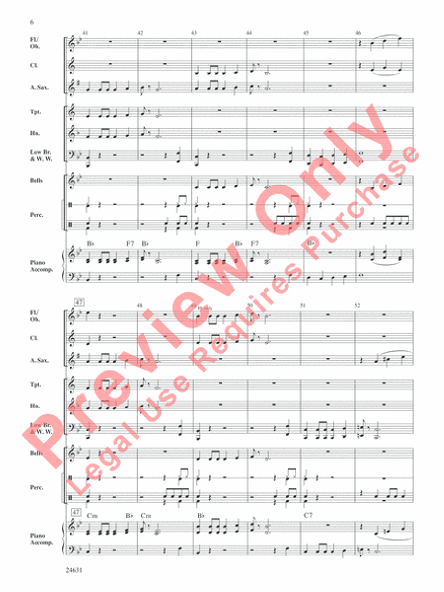 Mucho Mariachi Concert Band scores gallery preview page 7