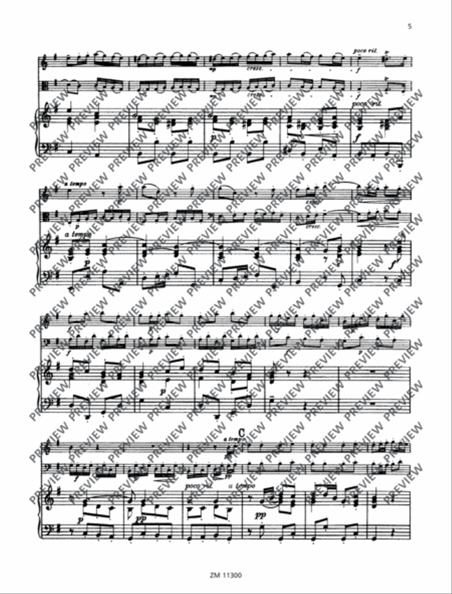 Sonata Flute scores gallery preview page 6