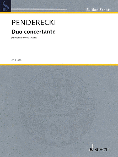 Krzysztof Penderecki - Duo Concertante
