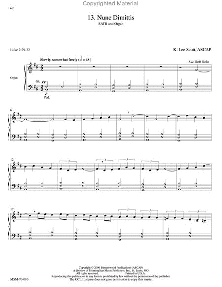 Sing the Songs of Bethlehem (Preview Pak: Score & CD) Choir scores gallery preview page 14