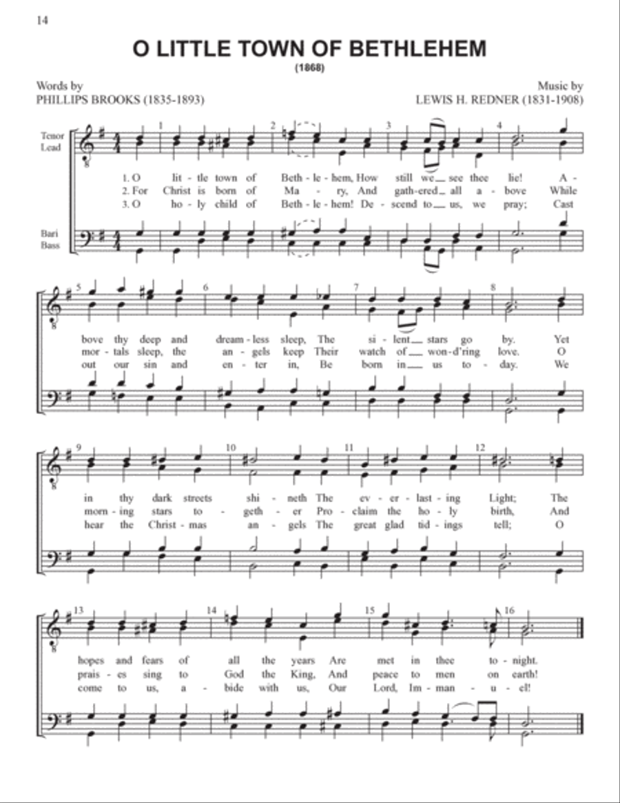 Yuletide Favorites (Volume I) TTBB scores gallery preview page 14