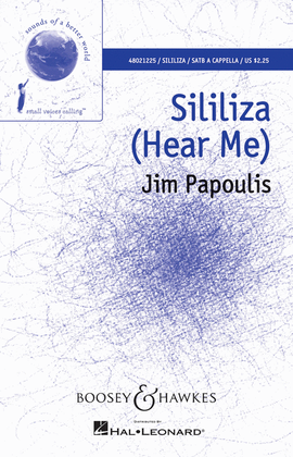 Book cover for Sililiza (Hear Me)