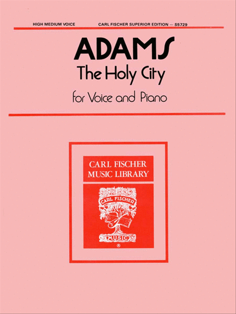 The Holy City Medium Voice scores gallery preview page 1