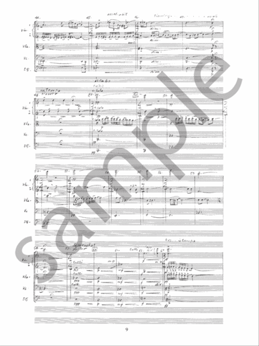 Music For String Orchestra String Orchestra scores gallery preview page 7