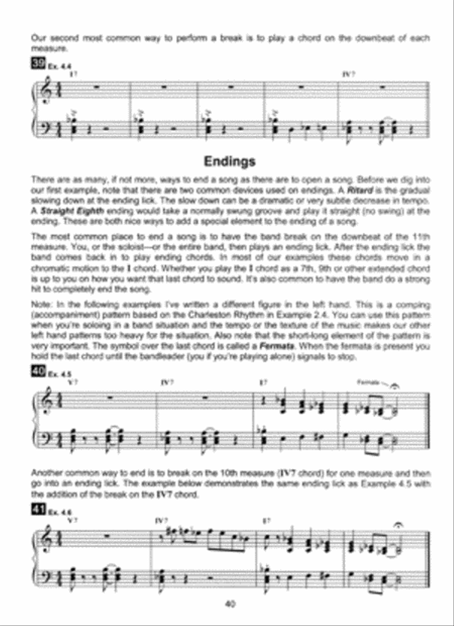 Blues Keyboard Method, Level 1 Easy Piano scores gallery preview page 6
