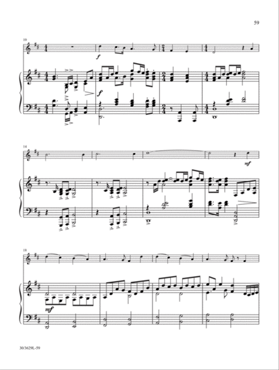 Trumpet Solos for Christmas Trumpet Solo scores gallery preview page 20