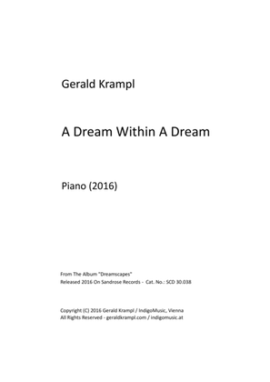 Book cover for A Dream Within A Dream