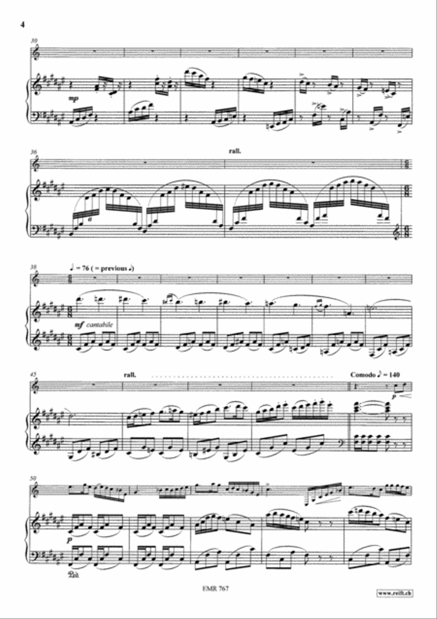 Dialogue Concertant Piano Accompaniment scores gallery preview page 4