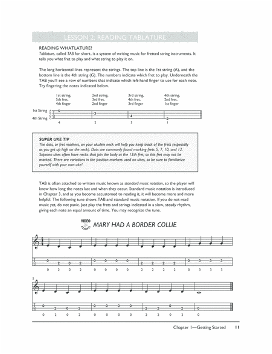 The Complete Ukulele Method -- Beginning Ukulele Ukulele scores gallery preview page 8