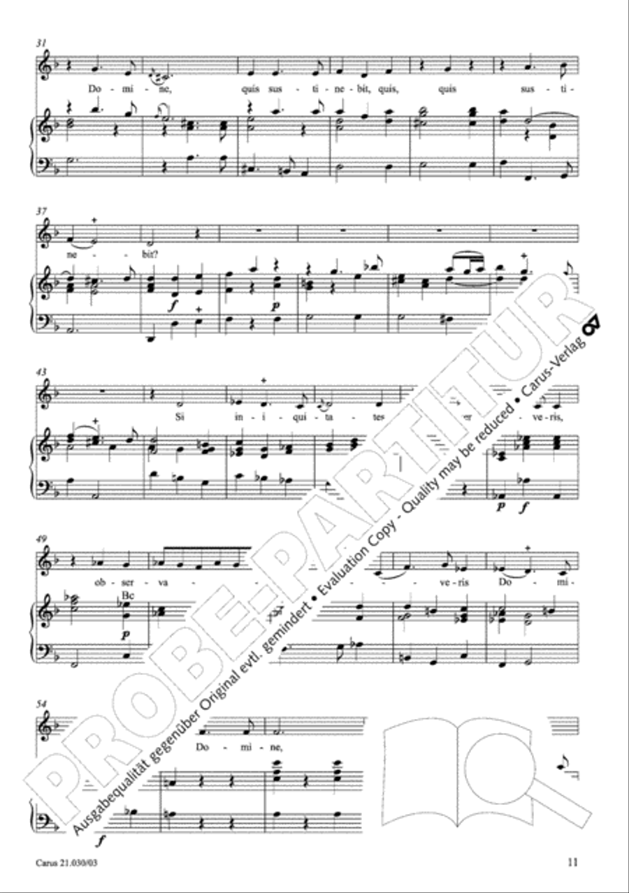 De profundis Men's Choir scores gallery preview page 12